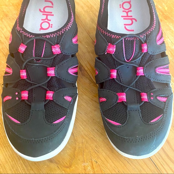 Ryka Hula Black & Pink Fisherman Sports Sandal Size 7.5 - Picture 5 of 7